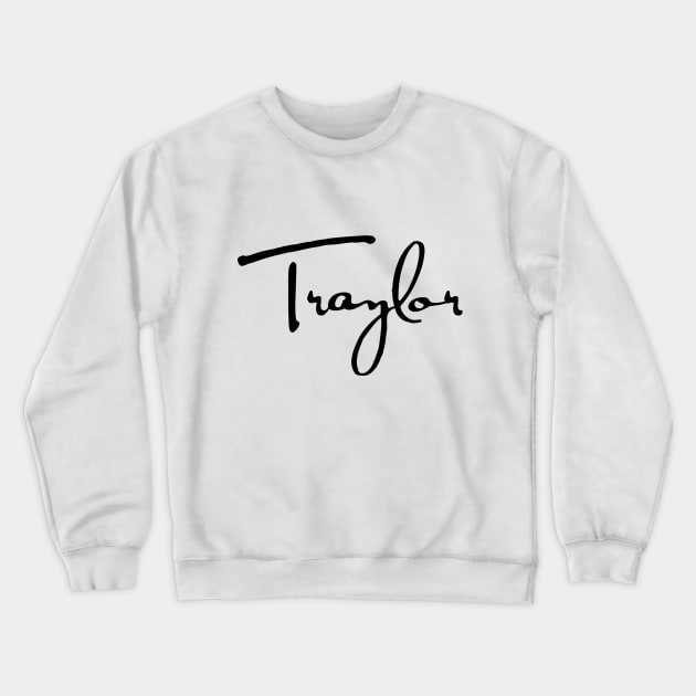 Traylor white Crewneck Sweatshirt by bmron